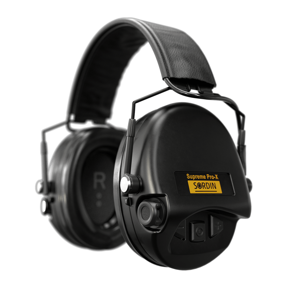 Sordin - Supreme Pro-X H2 SFA Slim HB - Black - PVC