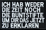 Ich hab weder - Patch