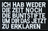 Ich hab weder - Patch