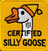 Certified silly goose - Gul - Patch