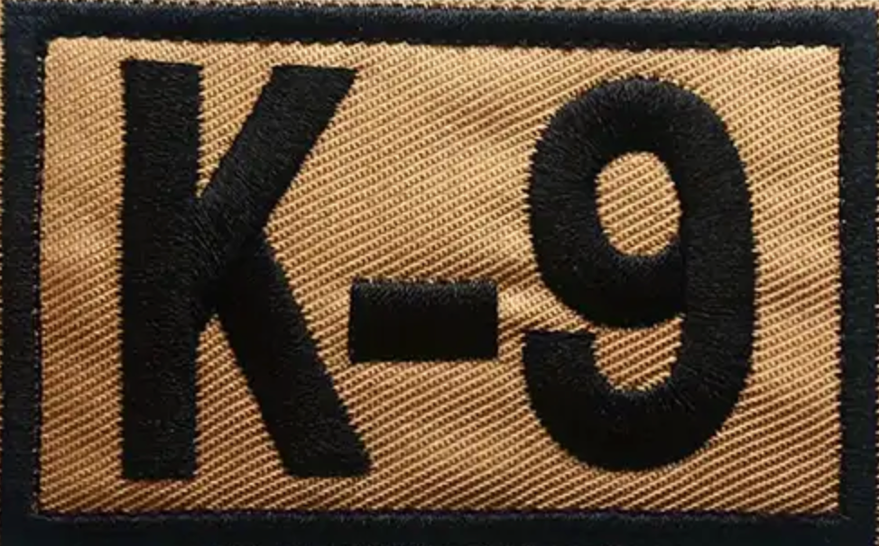 K-9 - Brown - Patch
