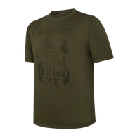 Beretta - Outline T-Shirt - Dark Olive