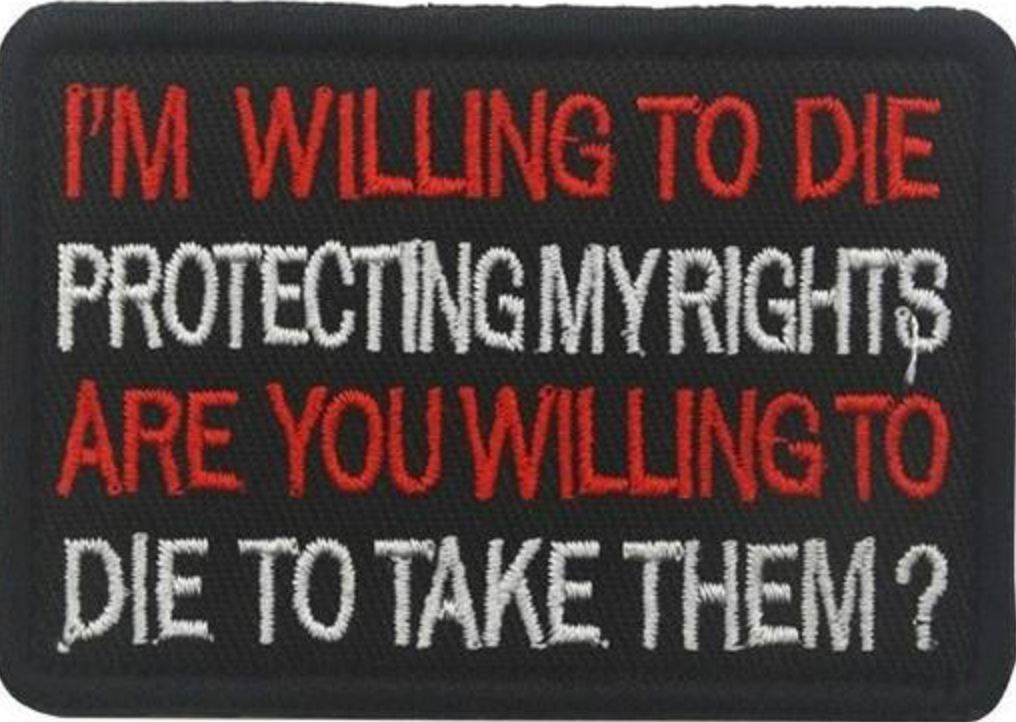 Willing to die  - Patch