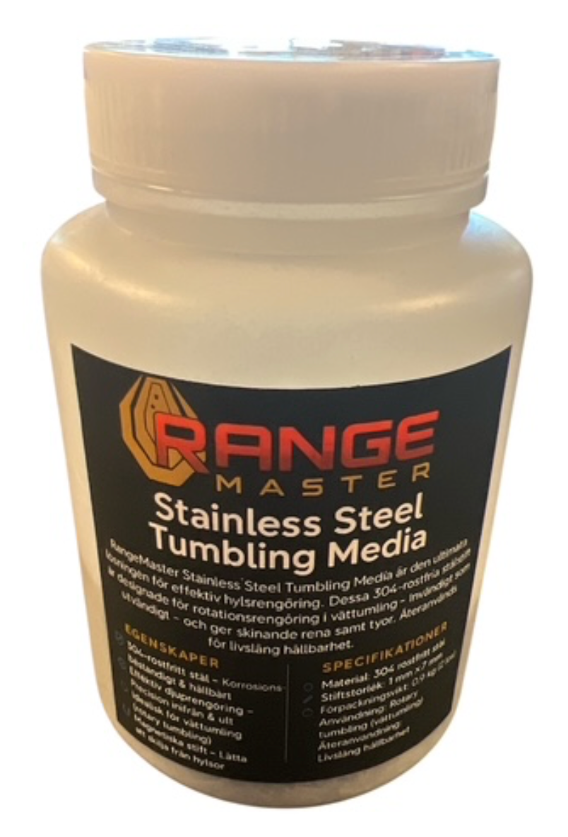 RangeMaster - Stainless steel tumbling media - 2lbs (0.9)