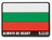 5.11 - Bulgaria Flag Patch