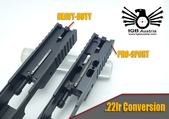 IGB - Växelsats - .22lr - Glock 17 MOS - Heavy-Duty - Threaded