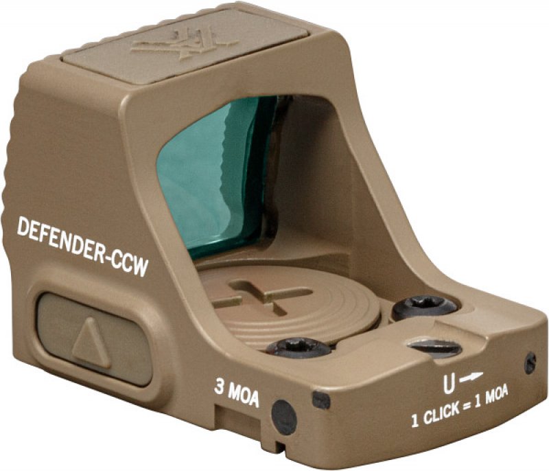 Vortex - Defender-CCW - 3 MOA - Auto shutoff - Tan