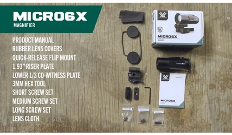 Vortex - Micro - 6x förstoringsadapter - Vippmontage