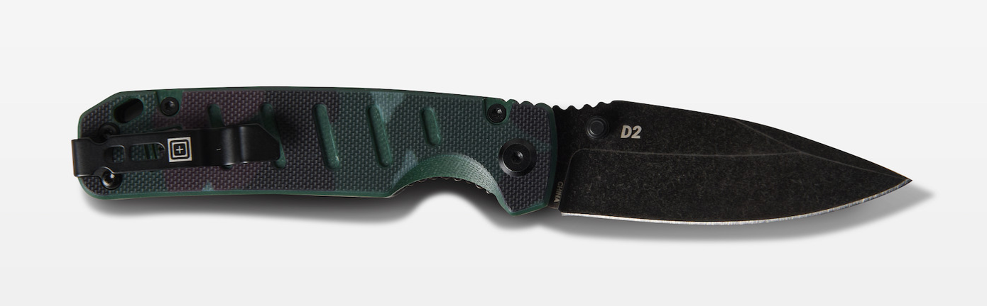 5.11 - Braddock DP Knife Mini - Woodland Camo (938)
