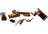 Sig Sauer - P365X Controls kit - High polish red bronze