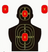 Fluorescent Splatter Target - X - 200 Pack