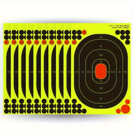 Fluorescent Splatter Target - Bullseye