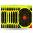 Fluorescent Splatter Target - Bullseye