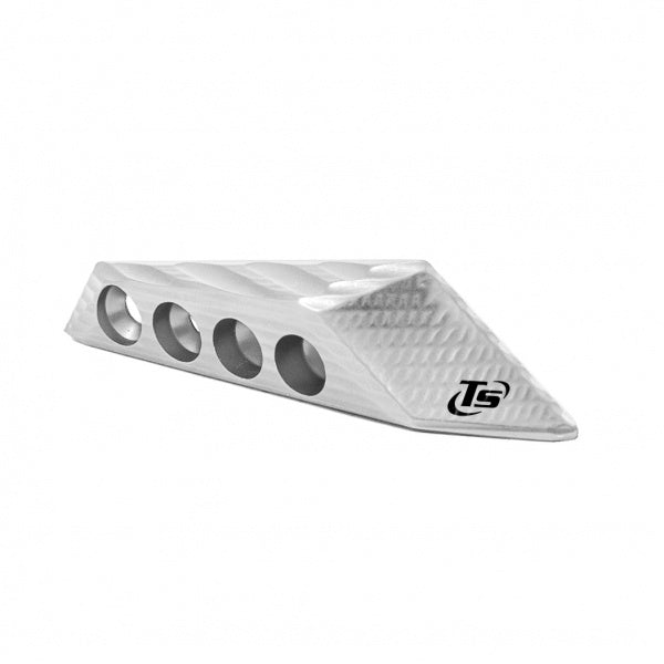 Toni System - 3D thumb rest, left side, right hand shooter - Silver