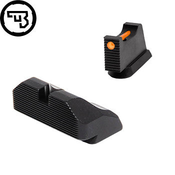 CZ - P-10 Optics Ready sight set with fiber optics - 1mm Orange