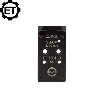 Eemann Tech - CZ P-10 OR - Red Dot Adapter - Venom Docter