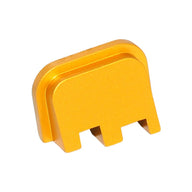 CZ - P-10 - Slide plug flat - Aluminium - Guld