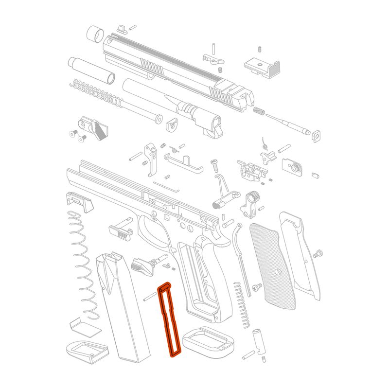 CZ - CZ 75/SP01Shadow/Shadow2 - Magazine guide - #24