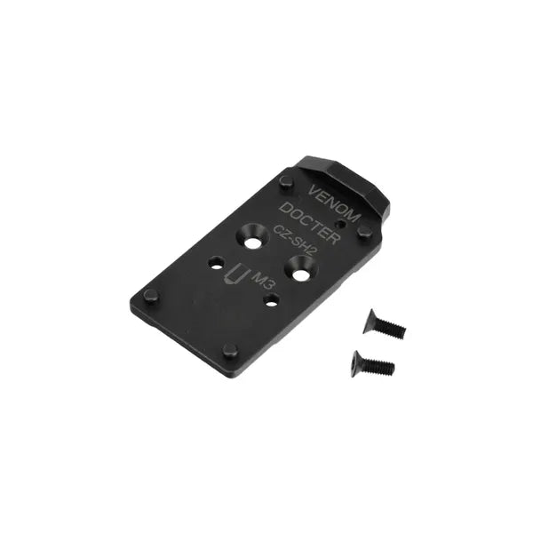 CZ - Shadow 2 OR - Red dot plate - Vortex, Venom, Docter - M3x8