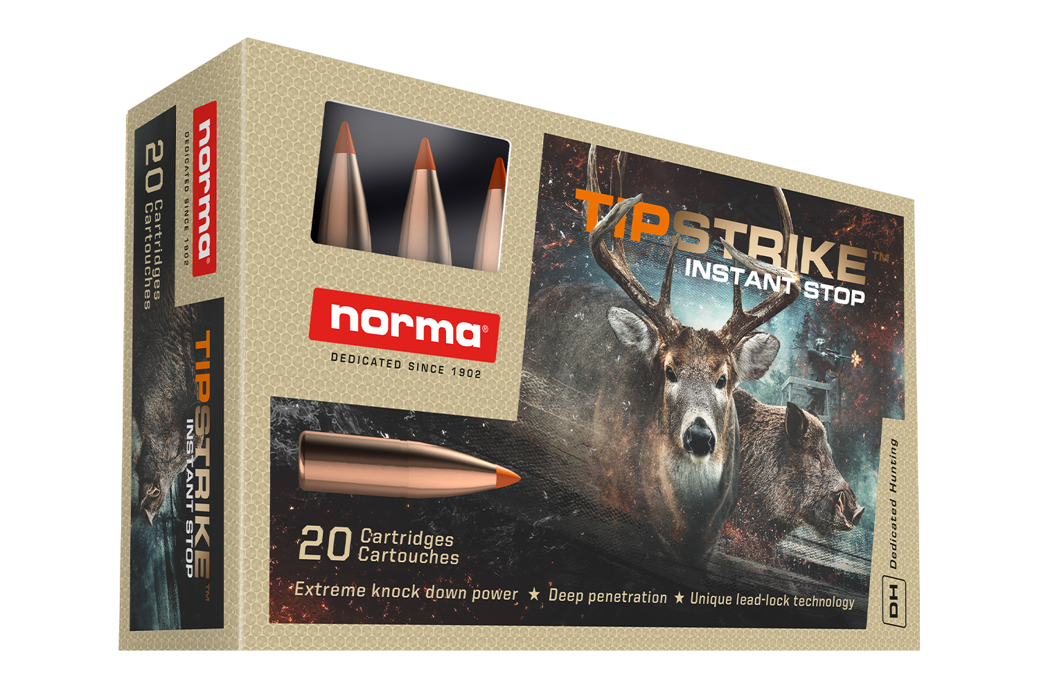 Norma - 9.3x74r - Tipstrike - 16,5gr/255g - 20/ask