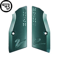 CZ - Shadow 2 - Short aluminium grip - Turquoise