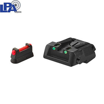 LPA - CZ SP01 Shadow / Shadow 2 - SPF06CZ adjustable sight set with fiber optic