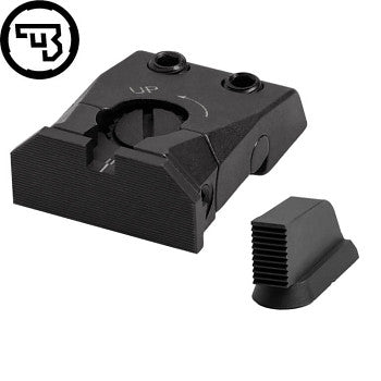 CZ - Shadow 2 - Sikte justerbart set - Svart