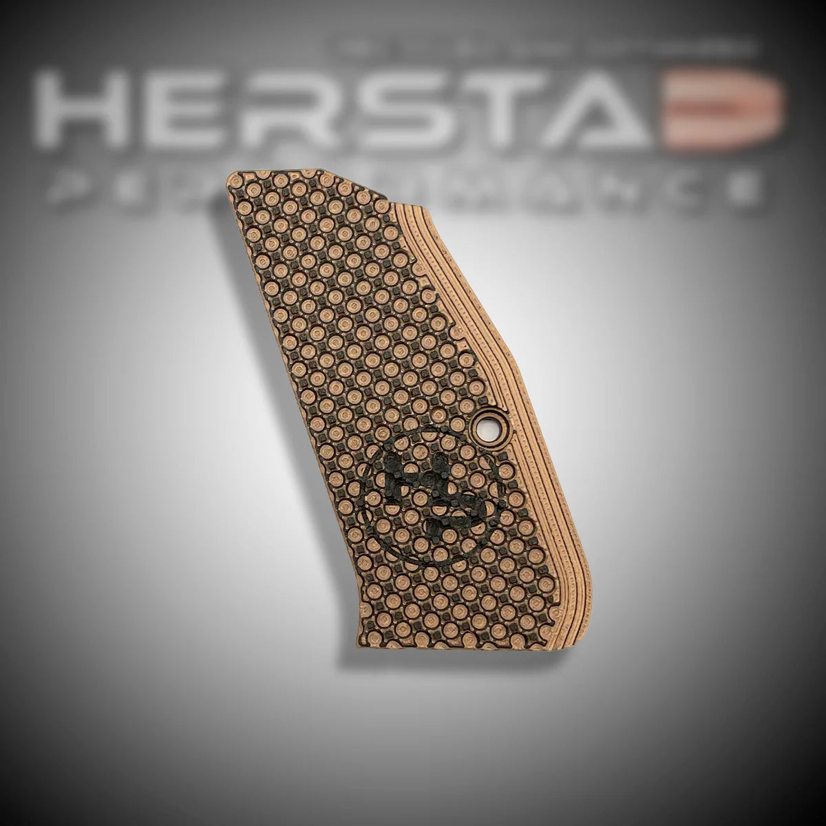 Herstad Performance - CZ Shadow 2 Compact - Thin Flat - Copper/Black (Black logo)
