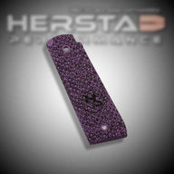 Herstad Performance - Ruger MK IV 22/45 - Palm Swell - Purple/Black (Black logo)