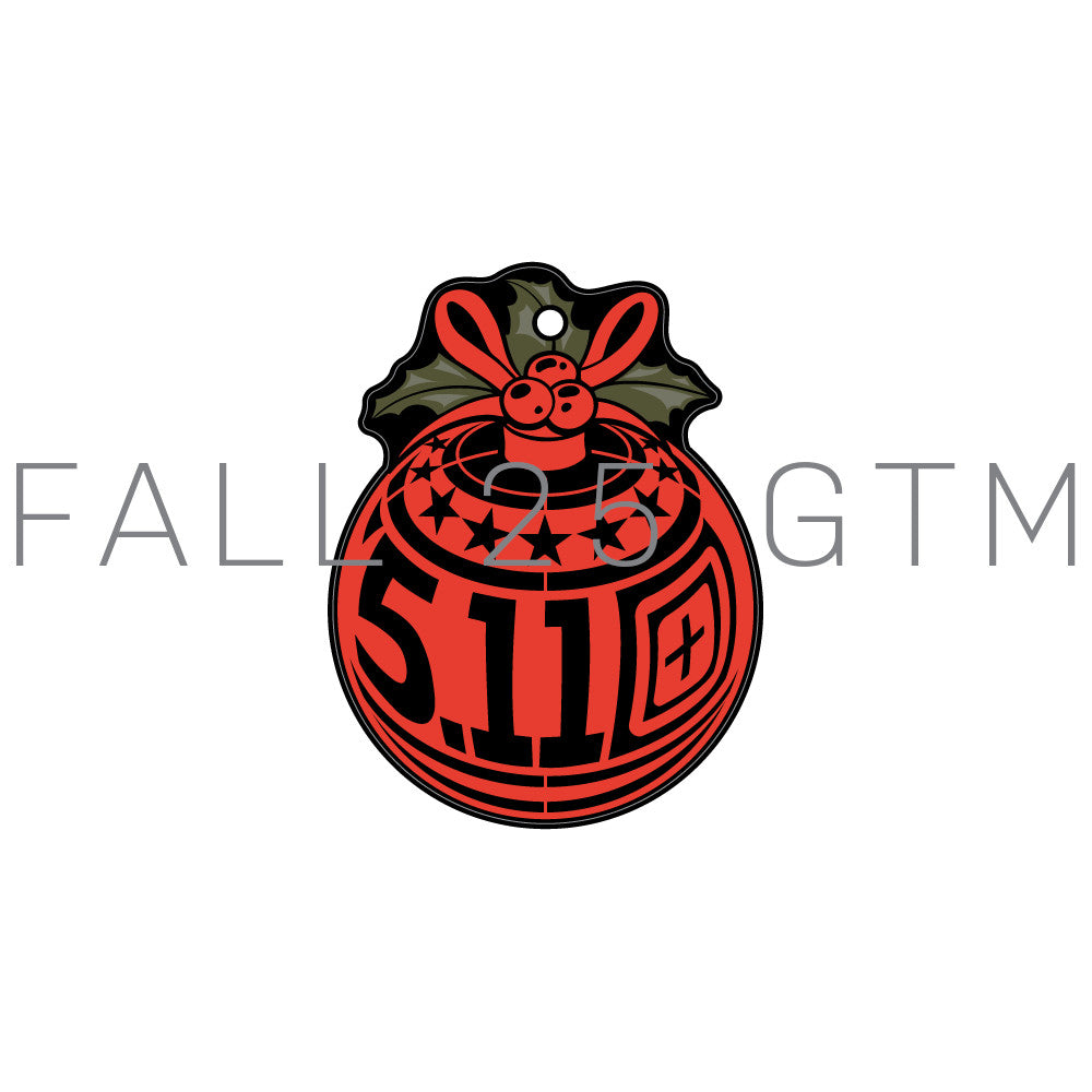5.11 - Holiday Ornament Patch - Multi (999)
