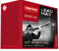 Norma - Lead Max Sport - 12/70 - 24gr - US 7,5 - 25/ask