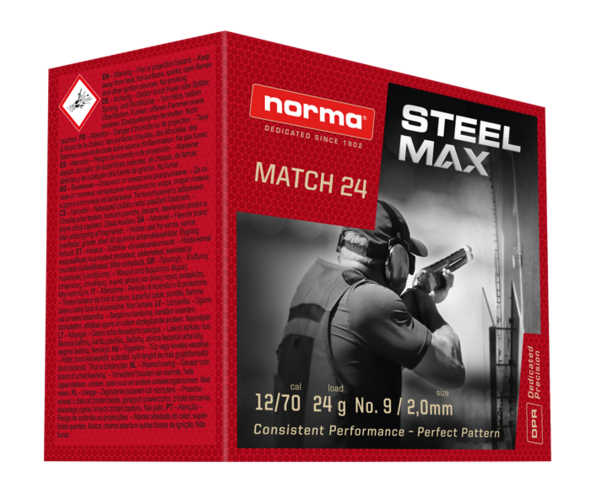 Norma - Steel Max Match - 12/70 - 24gr - US7 - 25/ask