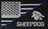 USA - Sheepdog - Svart - Patch