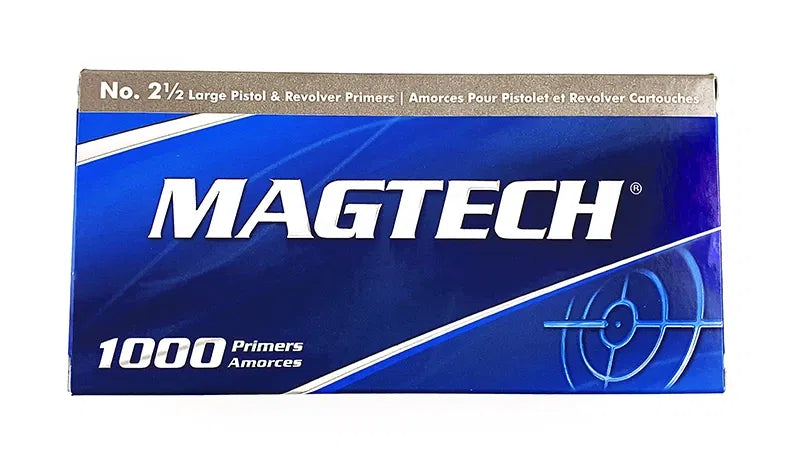 Magtech - Primers Large Pistol  and Revolver - 2 1/2