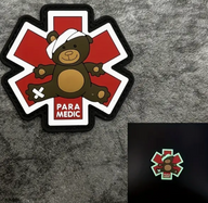 Paramedic - Nalle - Patch - PVC