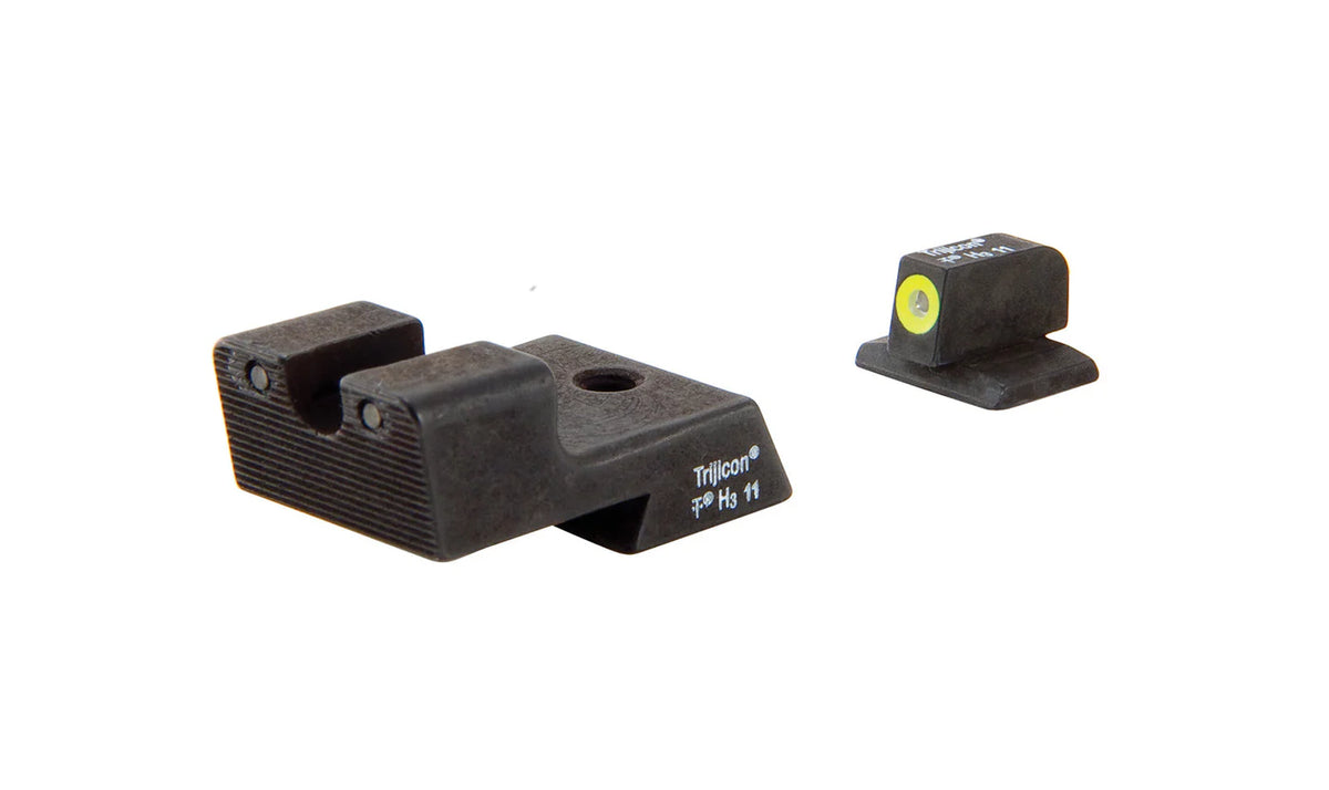 Trijicon - 1911 Novak Cut - HD Night Sight Set - Yellow Front Outline