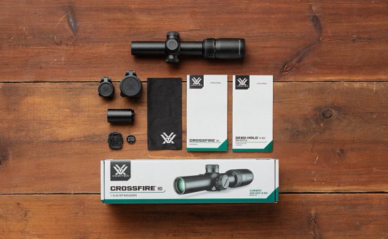 Vortex - Crossfire HD - 1-4x24 - Dead-Hold 2A BDC belyst