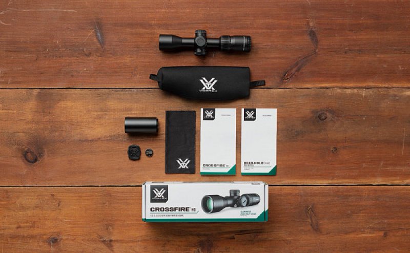 Vortex - Crossfire HD - 1.5-5.5x32 - Scout - Dead-Hold 2A BDC belyst