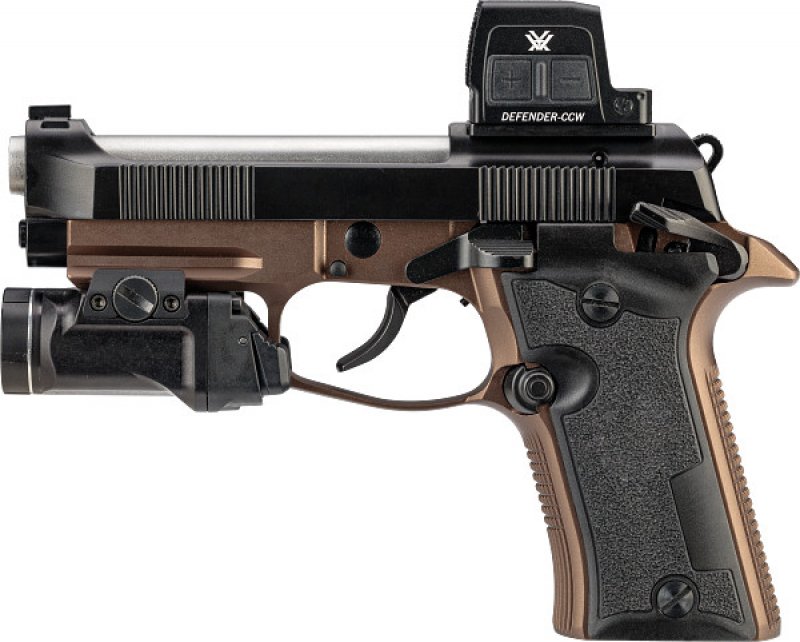Vortex - Defender-CCW - Enclosed Solar Red Dot - 3 MOA - Auto shutoff multi reticle