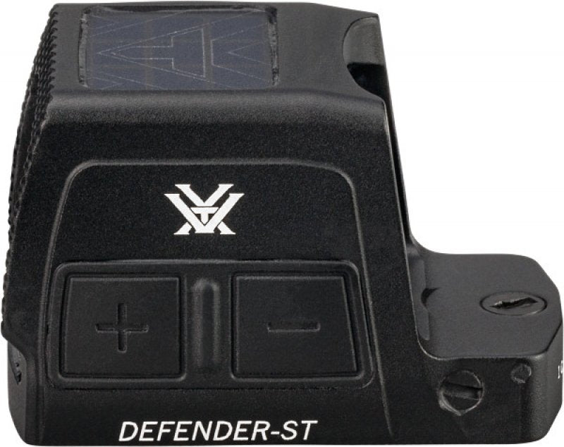 Vortex - Defender-ST - Enclosed Solar Red Dot - 3 MOA - Auto shutoff multi reticle