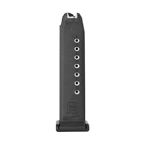 Glock - Magasin till Glock 19 - 9 mm - 10 rds