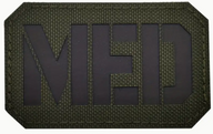 Med - Grön/Svart - Patch