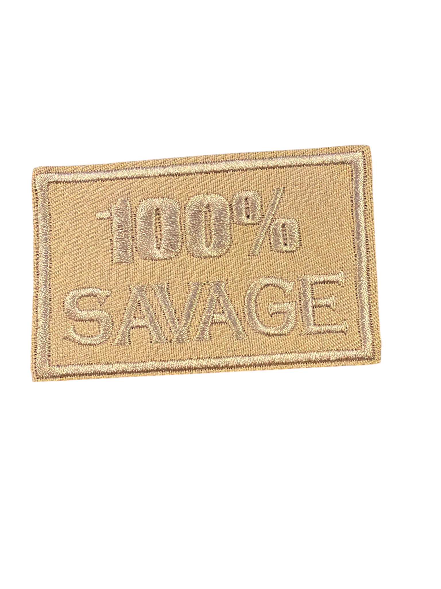 100% Savage - Brun - Patch