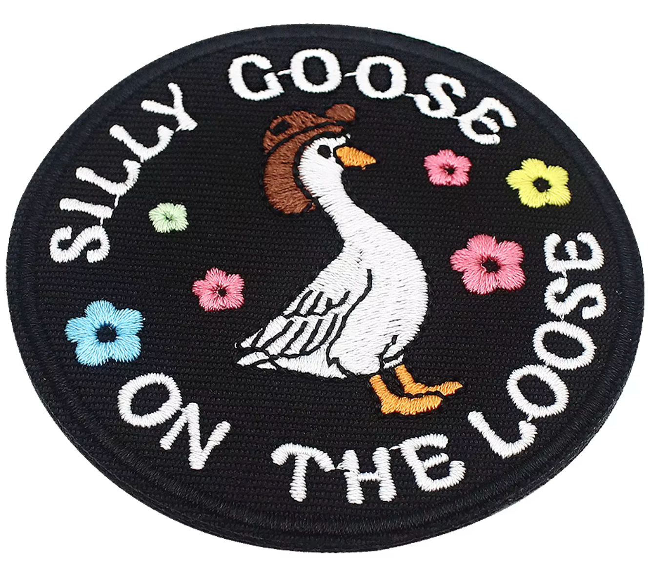 Silly goose on the loose - Black - Patch