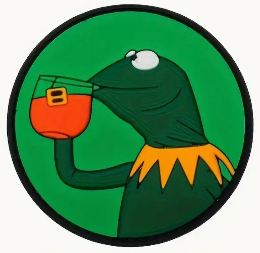 Kermit - PVC - Patch