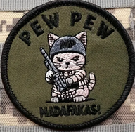 Pew pew madafakas - Grön - Patch