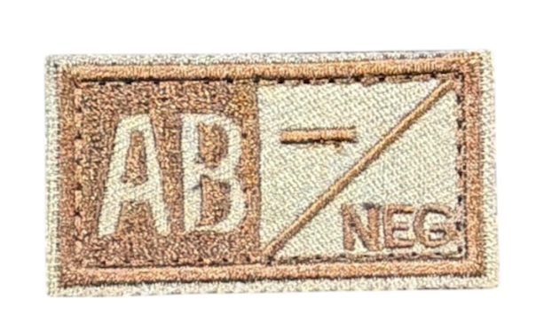 Blodgrupp - AB- Neg  - Patch