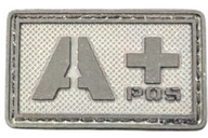 Blodgrupp - A+ Pos  - PVC - Patch