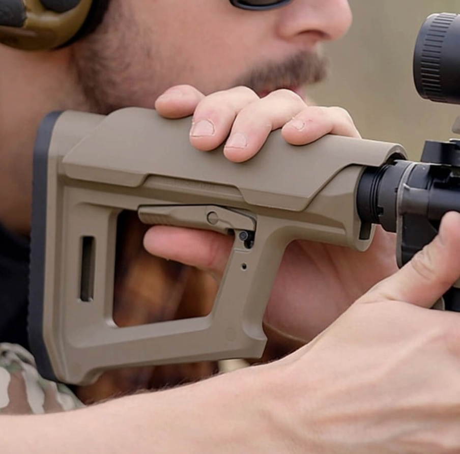 Magpul - MOE PR Collapsible Mil-Spec Carbine stock for  AR-15 - FDE