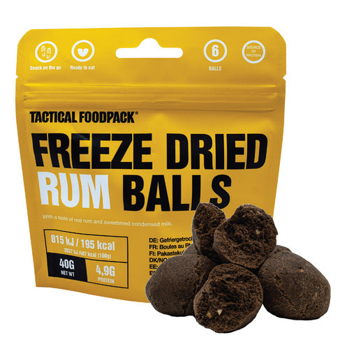 Tactical Foodpack - Freeze Dried Rum Balls
